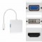 MacBook 3 In1 Mini Display Port DP Thunderbolt to DVI VGA HDMI Adapter Cable