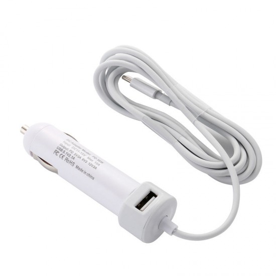 Apple Macbook 12" A1534 36W USB C Type C Car Charger Adapter Dual USB